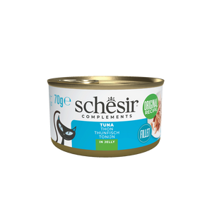 Schesir Complements mokra dla kota tuńczyk w galarecie 70g puszka
