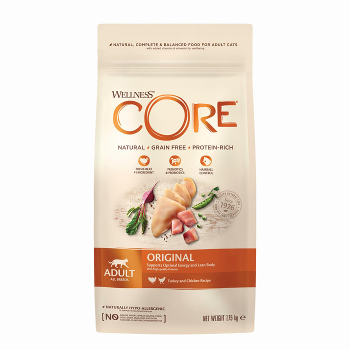 Wellness Core k.sucha d.kota indyk/kurcz. 1,75kg