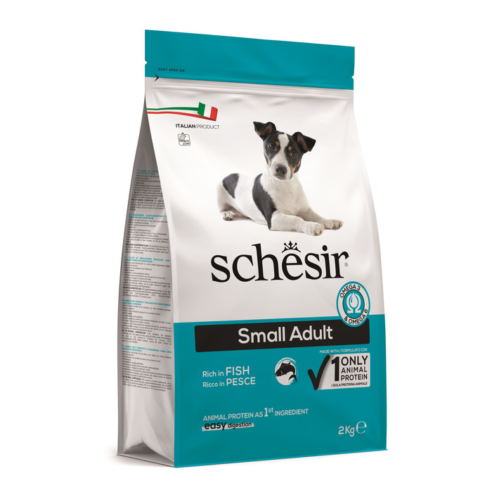 Schesir Original ryby 2kg worek dla dorosłych psów malych ras