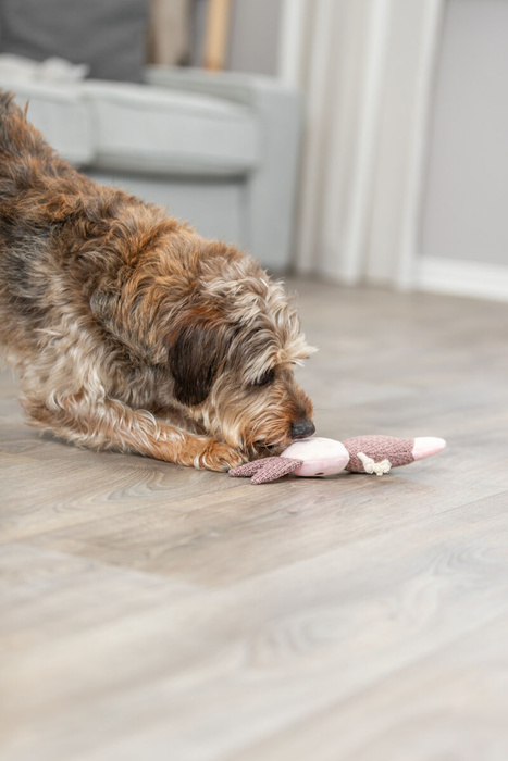 Trixie Królik Pluszowo-Sznurkowy dla Psa 24cm