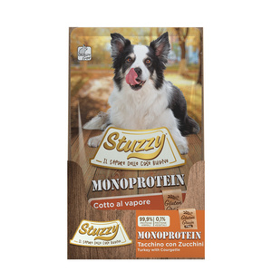 Stuzzy Monoprotein karma mokra dla psa świeży indyk z cukinią pasztet 150g