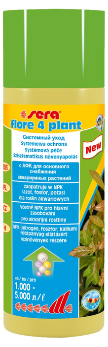 Sera Flore 4 plant 250ml