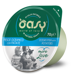 Oasy More Love Ryby oceaniczne z ziemniakami 70g