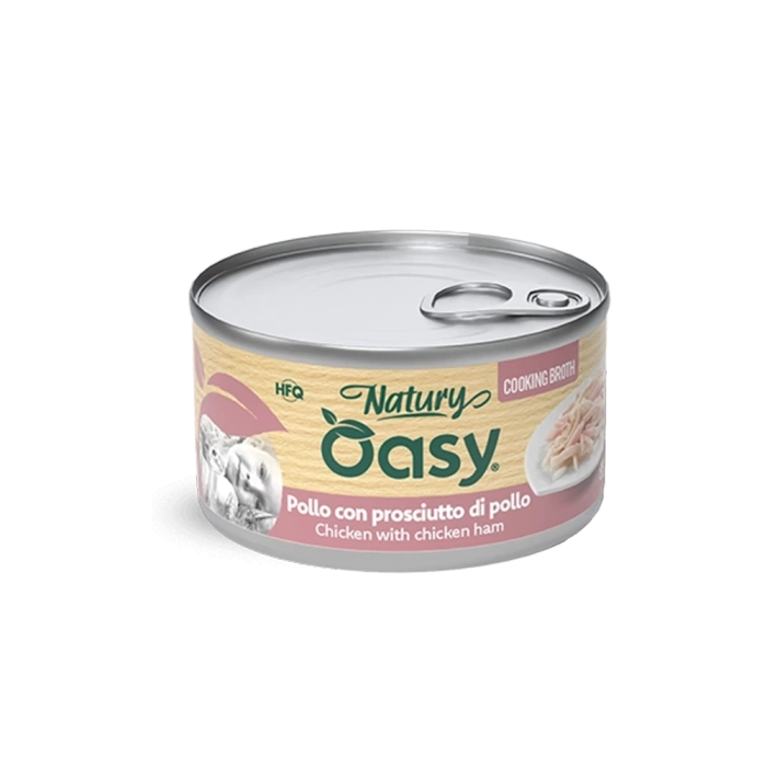 Oasy Natury Broth Kurczak/Szynka 85g