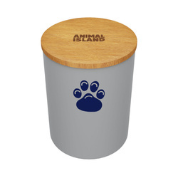 Animal Island Pojemnik na karmę dla psa M Szary 3L