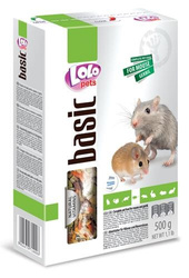 Lolo Pets Pokarm dla myszy i myszoskoczka 500g