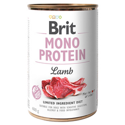Brit Mono Protein Mokra karma z jagnięciną 400g