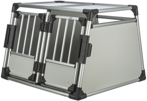 Trixie Podwójna skrzynia transportowa aluminium 95x69x88cm