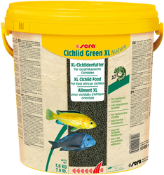 Sera Cichlid Green Nature XL 3,6kg granulat - pokarm dla pielęgnic