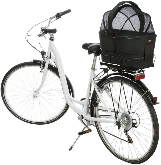 Trixie Torba rowerowa 48x29x42cm czarna