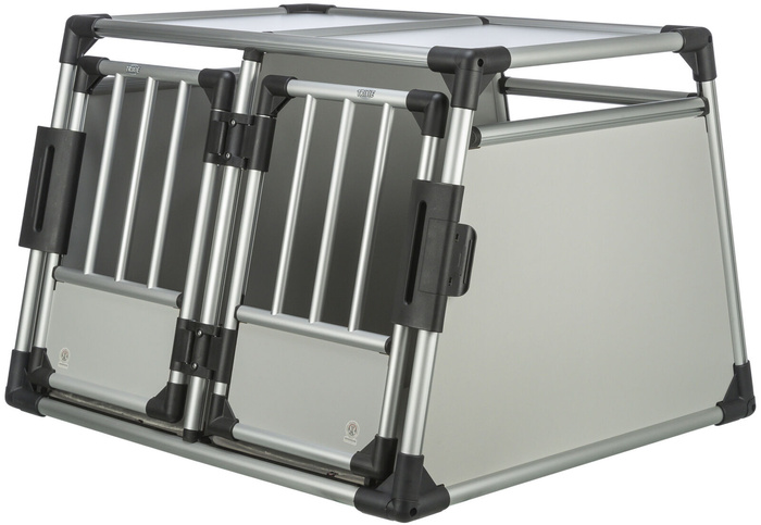 Trixie Podwójna skrzynia transportowa aluminium 95x69x88cm