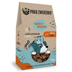 Paka Zwierzaka Przysmak liofilizowany Samo Mięsko KOŃ 70g
