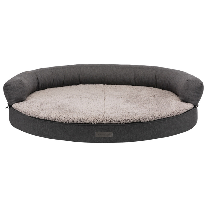 Trixie Vital Bendson sofa ortopedyczna okrągła szara 100×80cm