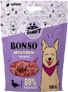 Mr. Bandit Bonso kostki z kaczki 500g