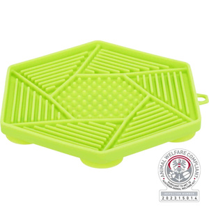Trixie Taca na przysmaki Lick'n'Snack dla psa zielona silikon 17cm z przyssawkami