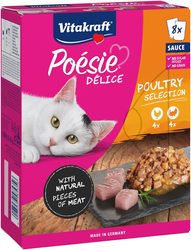 Poesie Poultry Selection mix w sosie 8x85g