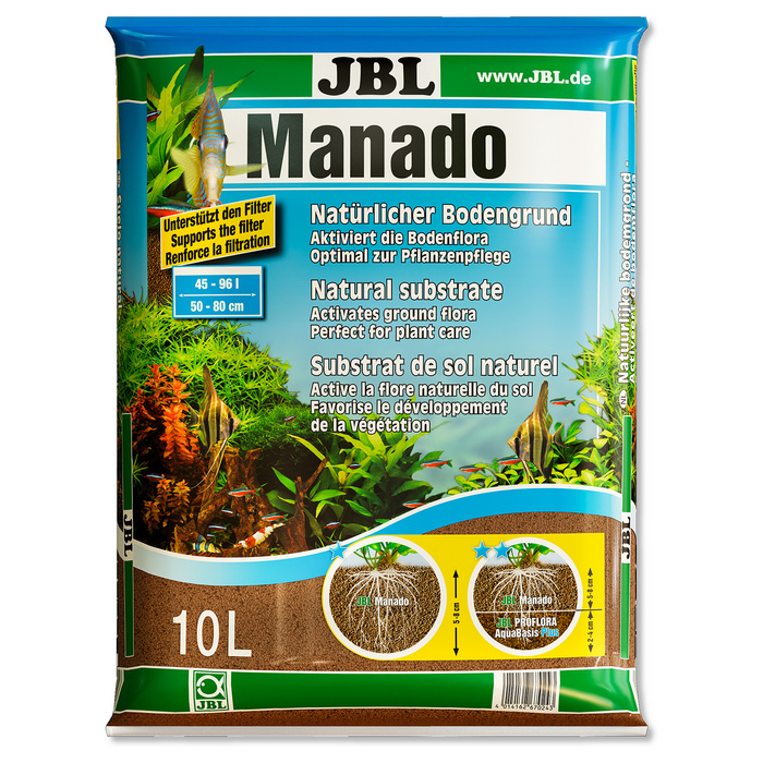 JBL Manado 10L Podłoże do akwariów słodkowodnych