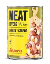 Josera Meatlovers Menu Kurczak z marchewką  400g