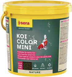 Sera Koi Color Mini 3.800 ml granulat pokarm wybarwiający dla Koi