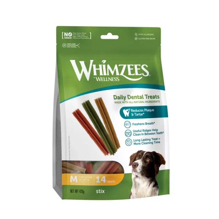 Whimzees Stix gryzaki dentystyczne 14szt.