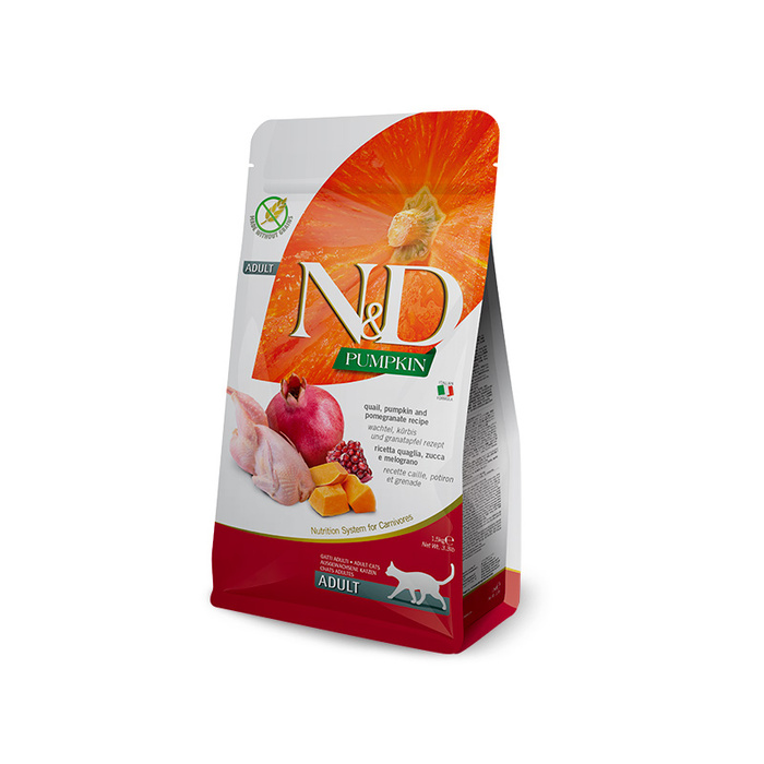Farmina N&D Pumpkin Kot Przepiórka, Dynia i Granat 5kg