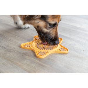 Trixie Taca na przysmaki Lick'n'Snack dla psa żólta silikon 23,5cm
