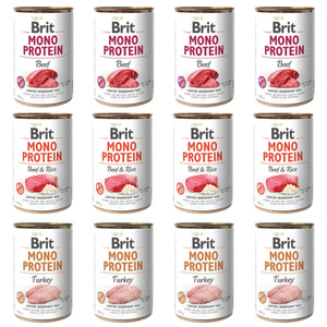 Brit Mono Protein z wołowiną 400g