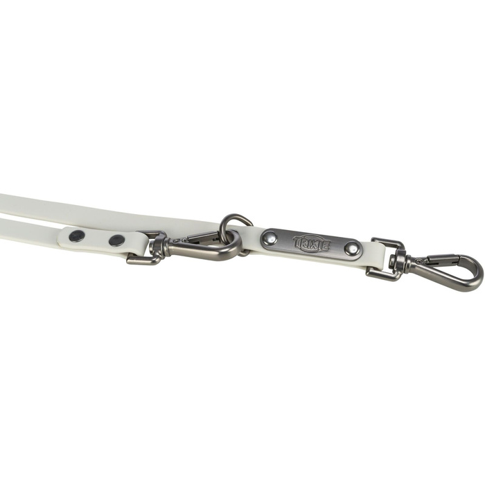 Trixie Smycz CityStyle L-XL: 2m/20mm jasnoszara PVC