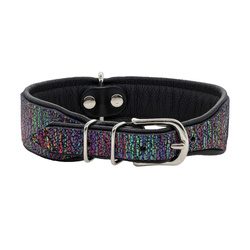 Barry King Obroża dla psa skórzana Laser L-XL 25mm/55cm