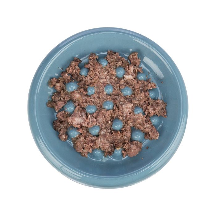 Trixie Miska Slow feed biała ceramiczna 0,25l/18cm spowalniająca jedzenie