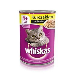 Whiskas  Adult Puszka dla kota kurczak w sosie 400g