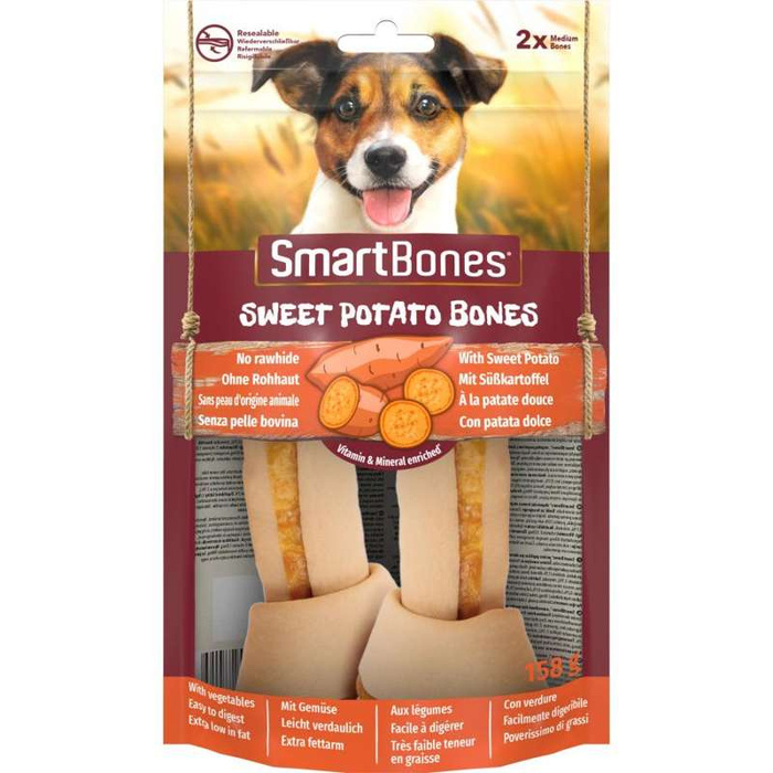 SmartBones SweetPotato Medium 2szt.