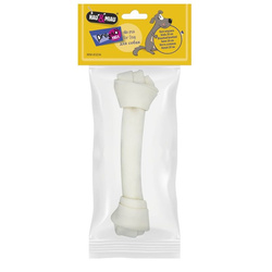 Hau&Miau kość wiązana biała 20cm 85g
