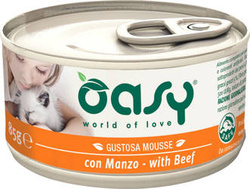 OASY Mousse Adult Wołowina 85g