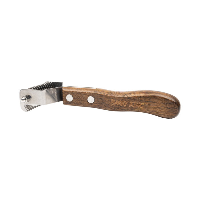 Barry King Trymer hakowy dla zwierząt drewno bukowe stal 5,4x14,1 cm