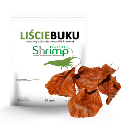 Shrimp Nature Liście buku 20szt