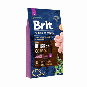 Brit Premium by Nature Junior S Kurczak 8kg sucha karma
