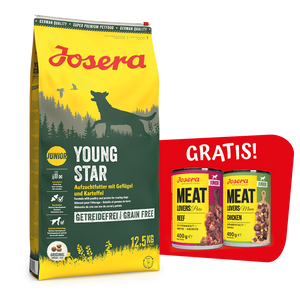 Josera Youngstar 12,5kg + 2 PUSZKI GRATIS