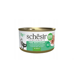 SCHESIR Adult w Galarecie Tuńczyk z algami 70g dla kota