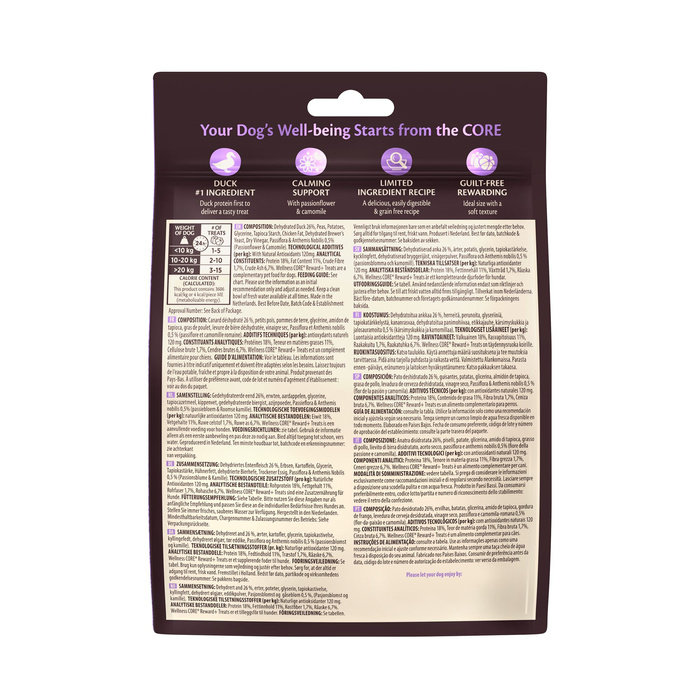 Wellness Core Reward+ Calming kaczka 170g