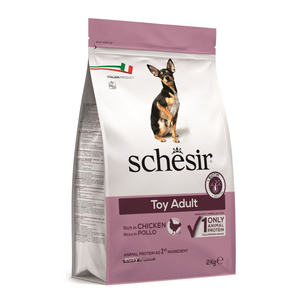 Schesir Original kurczak 2kg dla dorosłych ras miniaturowych