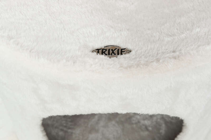 Trixie Aurelio drapak dla kota wysoki biały 38x220-250cm z domkiem