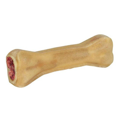 Trixie kość prasowana z nadzieniem z salami 17 cm