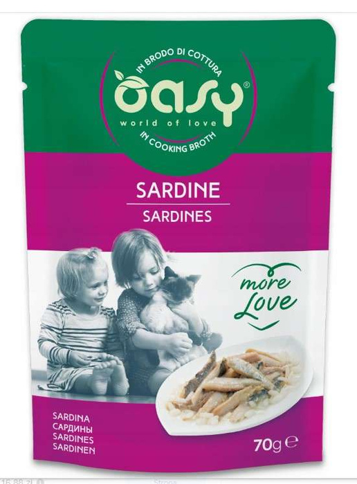 OASY More Love Sardynki 70G 