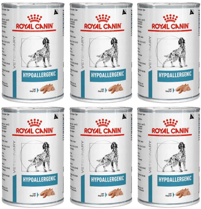 Royal Canin Hypoallergenic 6x400g