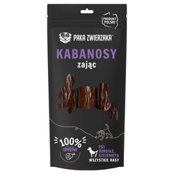 Paka Zwierzaka kabanosy z zająca 3szt. 80g