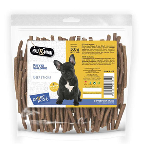 Hau&Miau patyki wołowe 500g