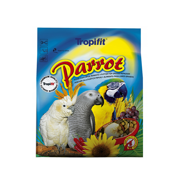 Tropifit Parrot Pokarm dla dużych papug 1kg