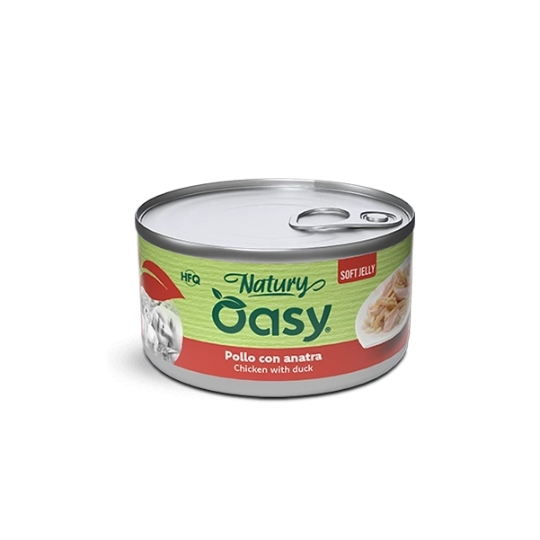 Oasy Natury Soft Jelly - Kurczak z kaczką 150g