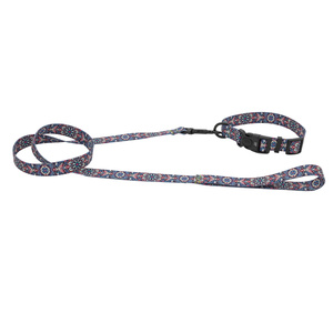 Barry King Obroża taśma dla psa Etno Mandala 16mm/30-47cm